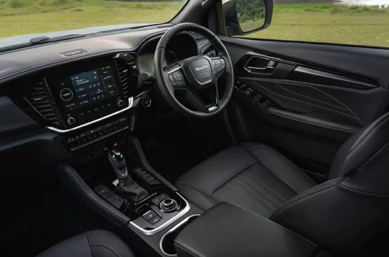 Nội thất của Isuzu mu-X 2025