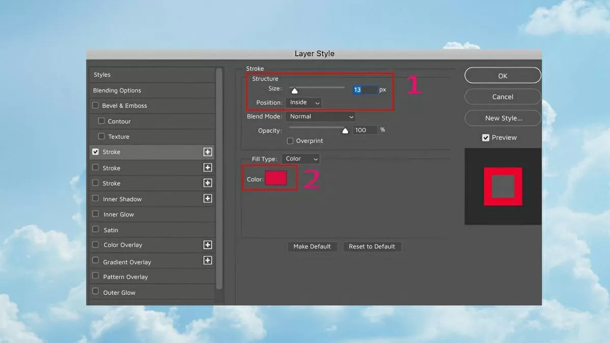 Chọn màu sắc yêu thích. Chọn màu sắc yêu thích.