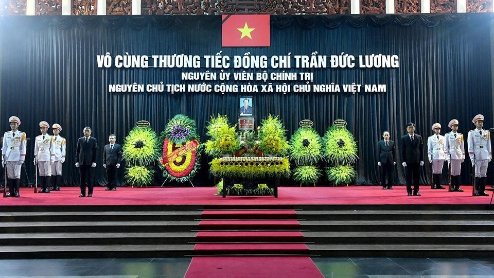 Lãnh đạo quốc tế gửi điện, thư chia buồn nguyên Chủ tịch nước Trần Đức Lương từ trần