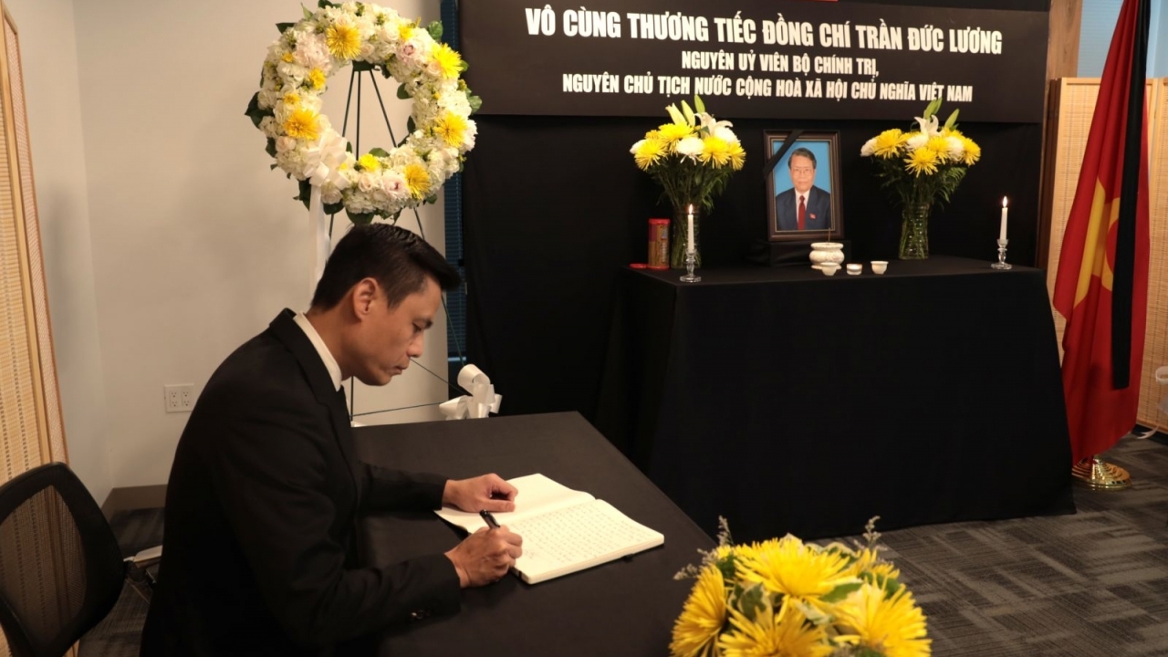 Lễ tưởng niệm nguyên Chủ tịch nước Trần Đức Lương tại New York