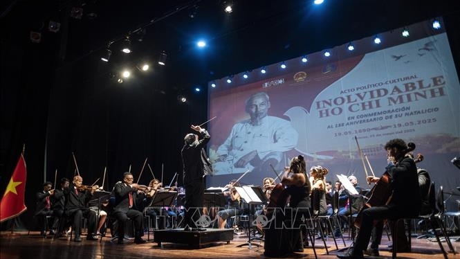 Đêm nghệ thuật dạt dào cảm xúc tưởng nhớ Chủ tịch Hồ Chí Minh tại Venezuela