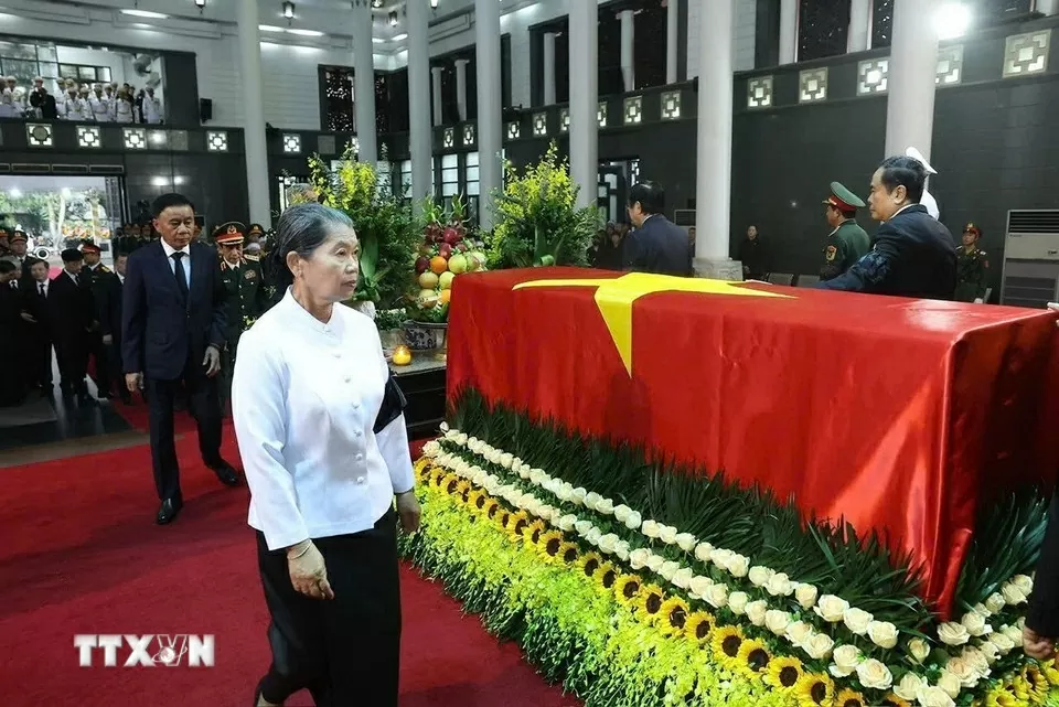 Lễ truy điệu nguyên Chủ tịch nước Trần Đức Lương tại Hà Nội Lễ truy điệu nguyên Chủ tịch nước Trần Đức Lương tại Hà Nội