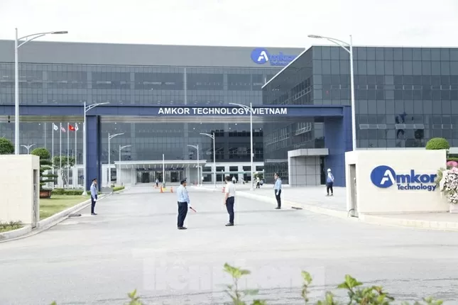 Nhà máy bán dẫn của Công ty Amkor Technology Việt Nam tại Bắc Ninh. Ảnh: Nguyễn Thắng. Nhà máy bán dẫn của Công ty Amkor Technology Việt Nam tại Bắc Ninh. Ảnh: Nguyễn Thắng.
