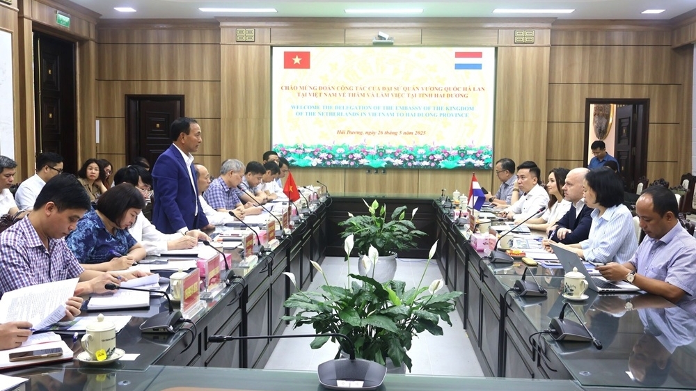 Hải Dương 'bắt tay' Hà Lan triển khai Dự án xây dựng hệ thống thu gom và xử lý nước thải