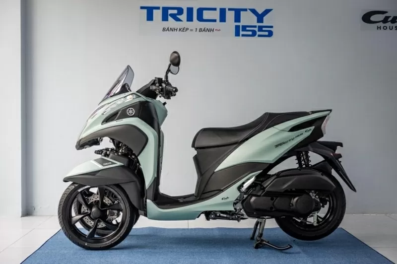 Yamaha Tricity 155 được trang bị phanh đỗ (parking brake) - tính năng thường chỉ xuất hiện trên xe hơi Yamaha Tricity 155 được trang bị phanh đỗ (parking brake) - tính năng thường chỉ xuất hiện trên xe hơi