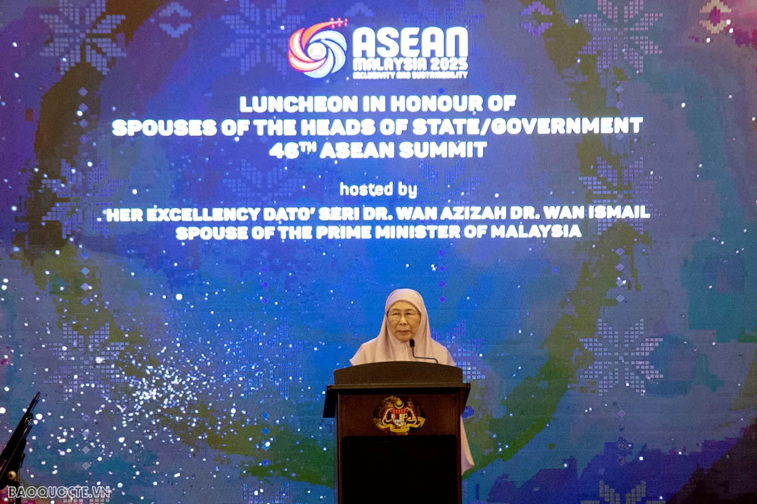 Phu nhân Thủ tướng Malaysia tiếp đón cặp đôi lãnh đạo ASEAN, nhấn mạnh vai trò ngoại giao văn hóa và phát triển bao trùm Chương trình Phu nhân Hội nghị cấp cao ASEAN 46 góp phần lan tỏa giá trị ASEAN