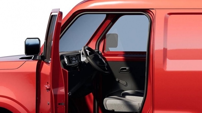 VinFast hé lộ nội thất mẫu xe tải điện EC Van