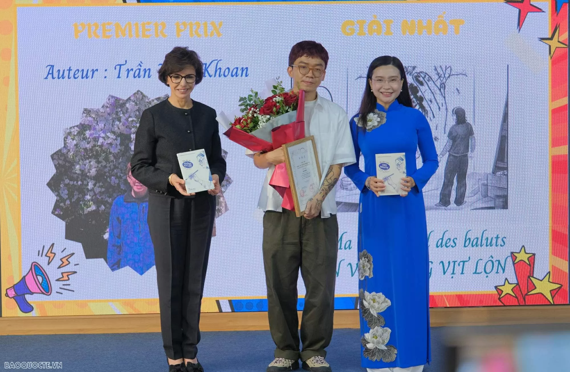 Trao giải truyện tranh Việt-Pháp