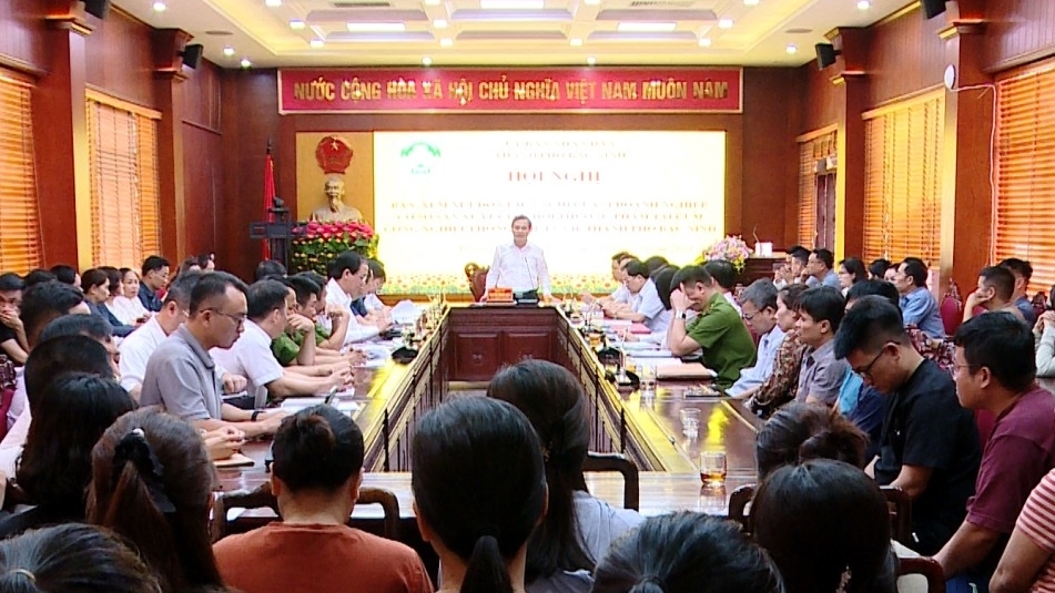 Thành phố Bắc Ninh bàn cách 'gỡ khó' cho doanh nghiệp tại CCN Phong Khê I và CCN Phong Khê II