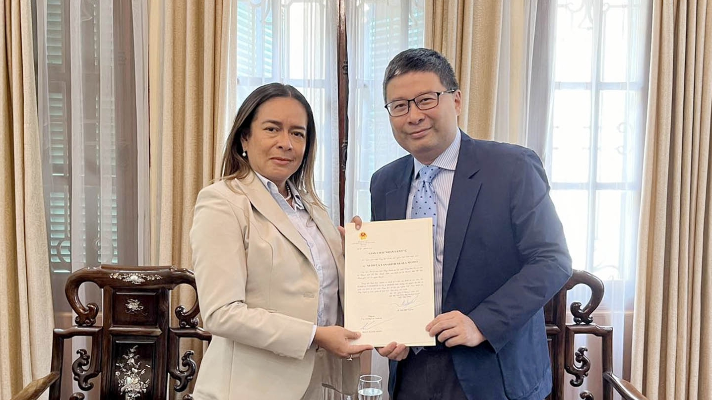 Trao Giấy chấp nhận Lãnh sự cho Tổng lãnh sự Panama tại Thành phố Hồ Chí Minh