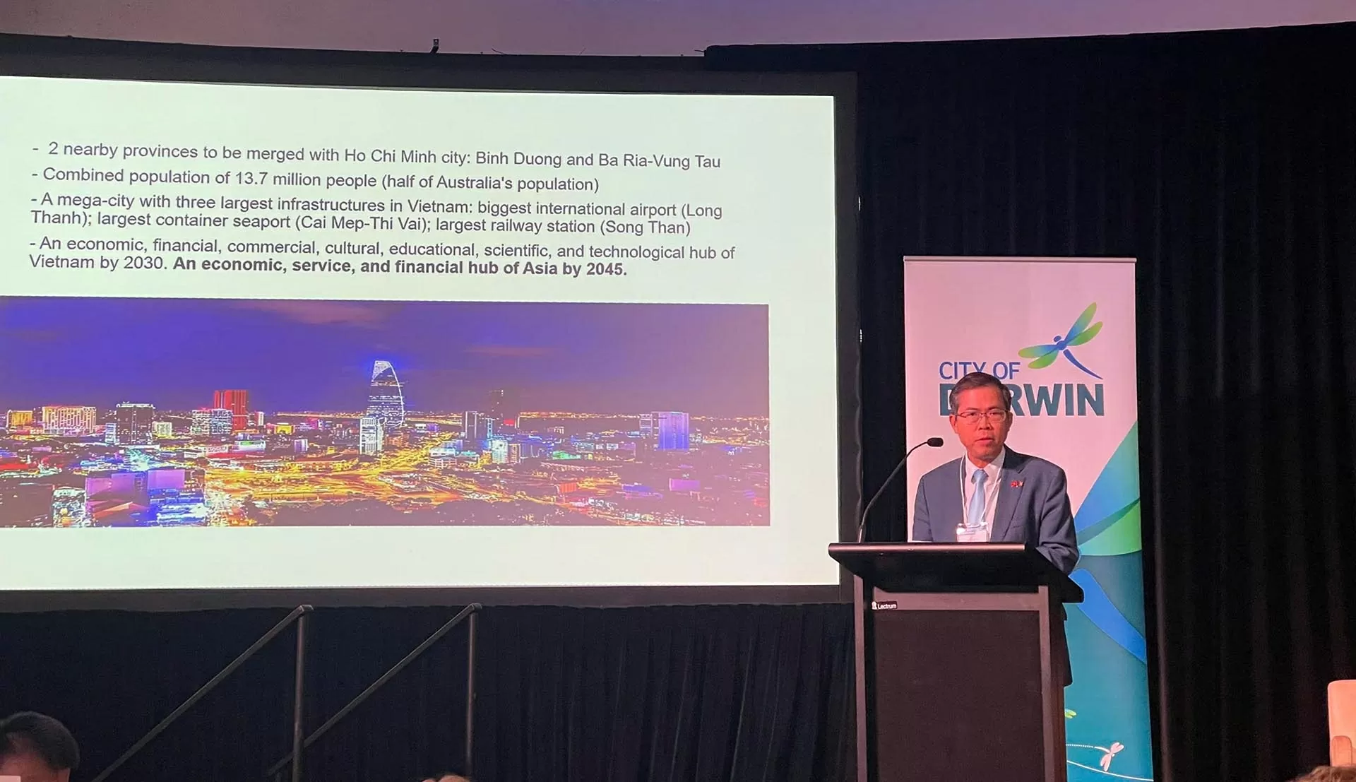 Đoàn đại biểu Thành phố Hồ Chí Minh tham dự sự kiện Darwin Fusion 2025 tại Australia Đoàn đại biểu Thành phố Hồ Chí Minh tham dự sự kiện Darwin Fusion 2025 tại Australia