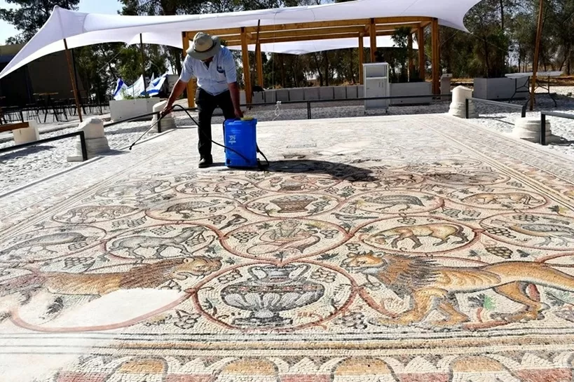 Israel: bức khảm cổ