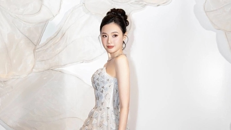 Diện những mẫu đầm kiểu công chúa, Midu đẹp như cổ tích tại sự kiện thời trang