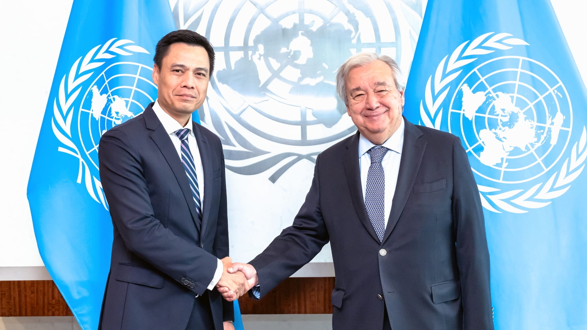 Đại sứ Đặng Hoàng Giang chào từ biệt Tổng thư ký và Chủ tịch Đại hội đồng Liên hợp quốc