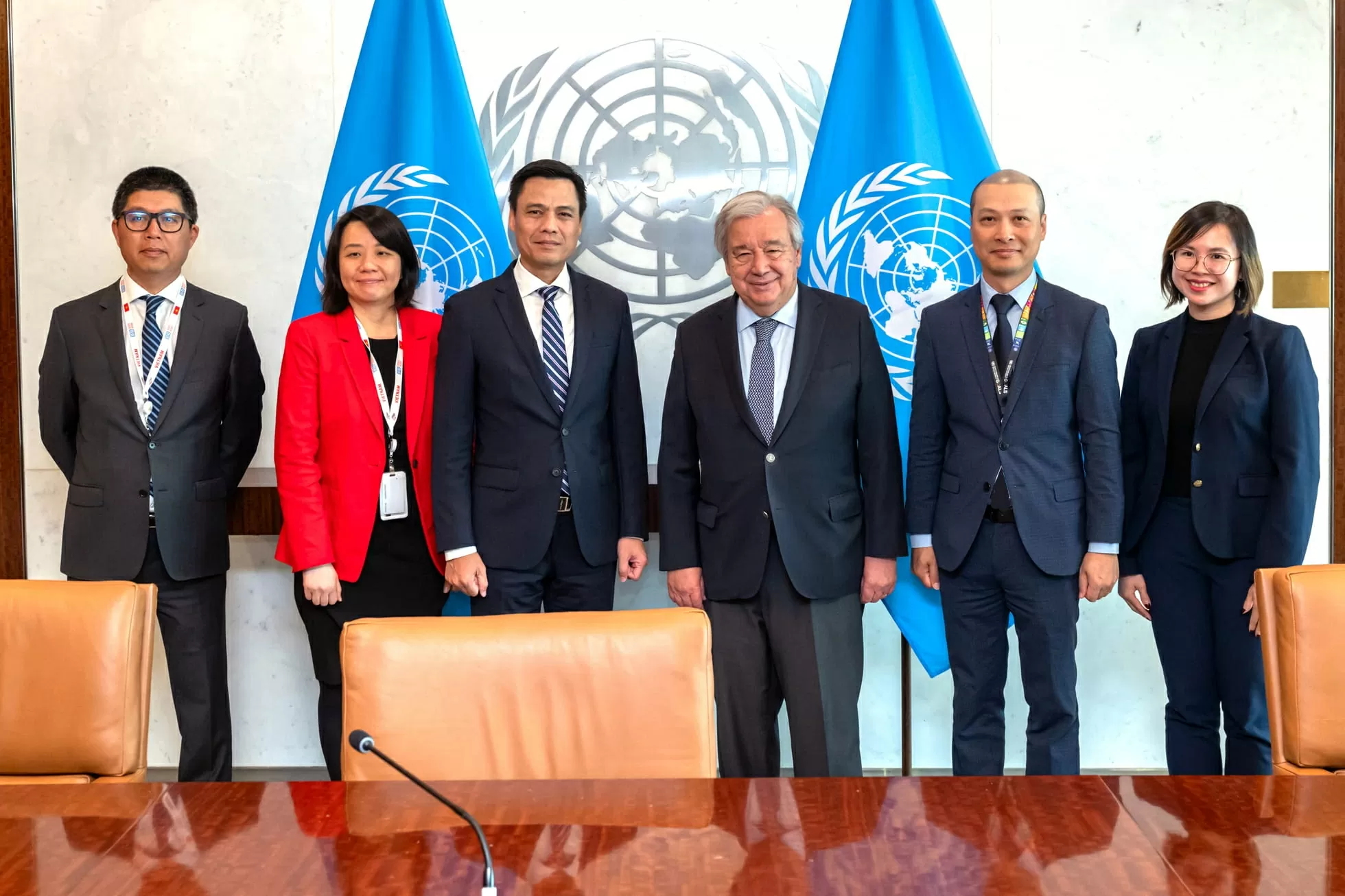 Đại sứ Đặng Hoàng Giang chào từ biệt Tổng thư ký và Chủ tịch Đại hội đồng LHQ