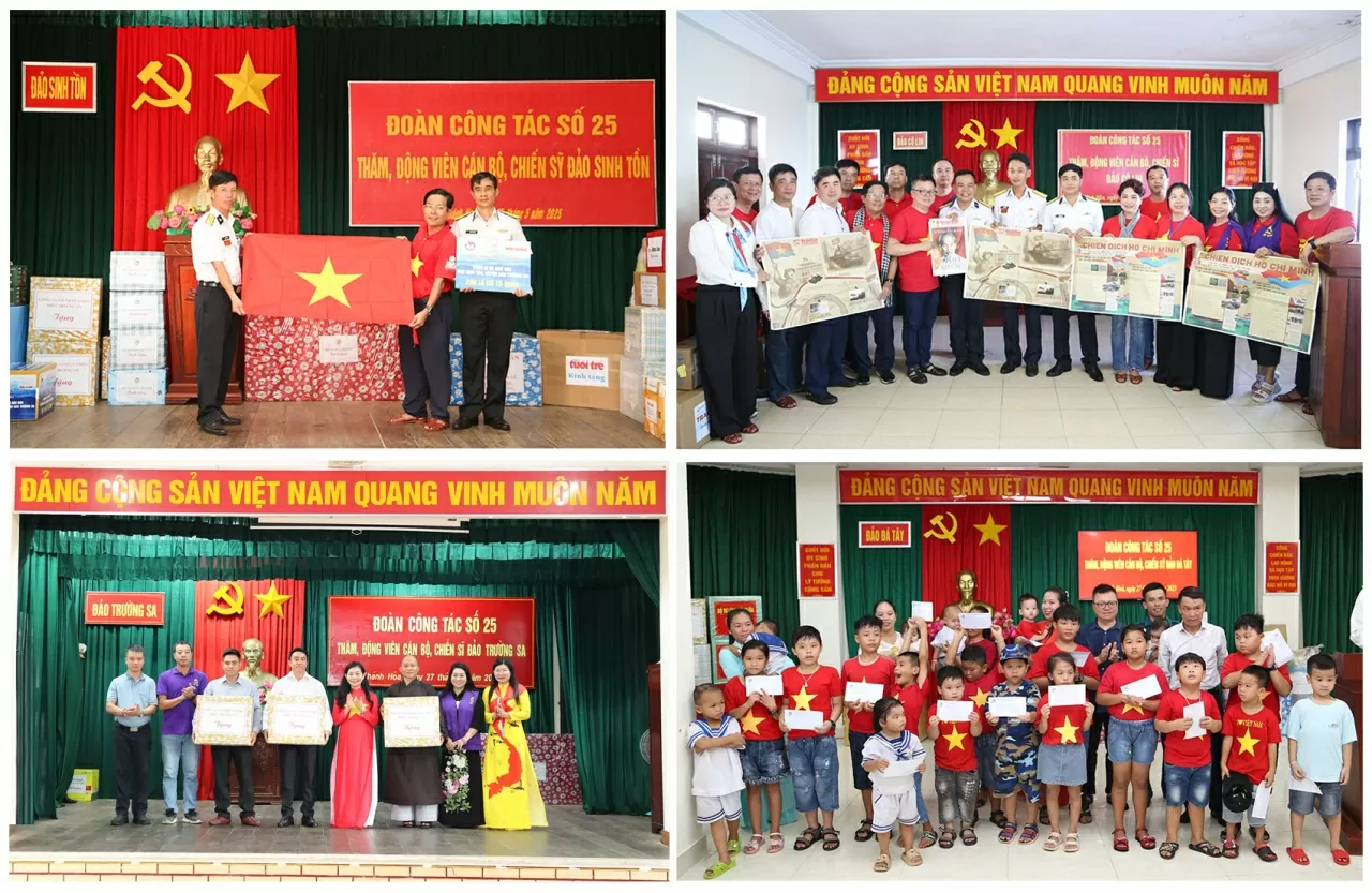 Thăm Trường Sa: Chuyến công tác đặc biệt của Hội Nhà báo Việt Nam Thăm Trường Sa: Chuyến công tác đặc biệt của Hội Nhà báo Việt Nam