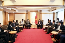 Phó Thủ tướng Nguyễn Chí Dũng tiếp Thống đốc tỉnh Gunma, Nhật Bản