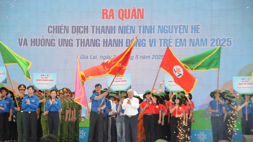 Ra quân Chiến dịch Thanh niên tình nguyện Hè năm 2025