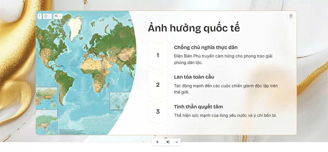 Kết quả đẹp mắt.