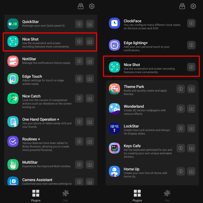Hãy mở ứng dụng GoodLock trên thiết bị Samsung. Hãy mở ứng dụng GoodLock trên thiết bị Samsung.