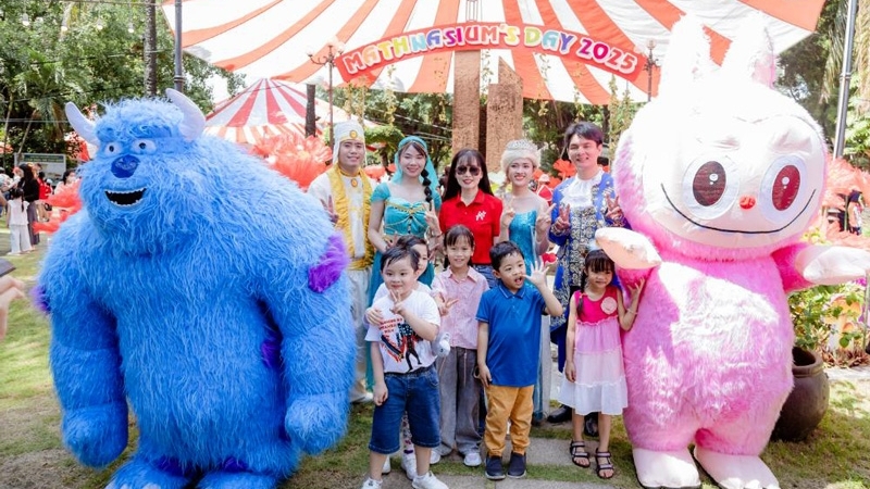 Gần 7.000 học sinh tham gia ngày hội mùa hè đầy sắc màu tại Mathnasium’s Day 2025