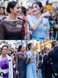 Hoa hậu Ý Nhi thân thiết với Miss World 2025 Opal Suchata Chuangsri