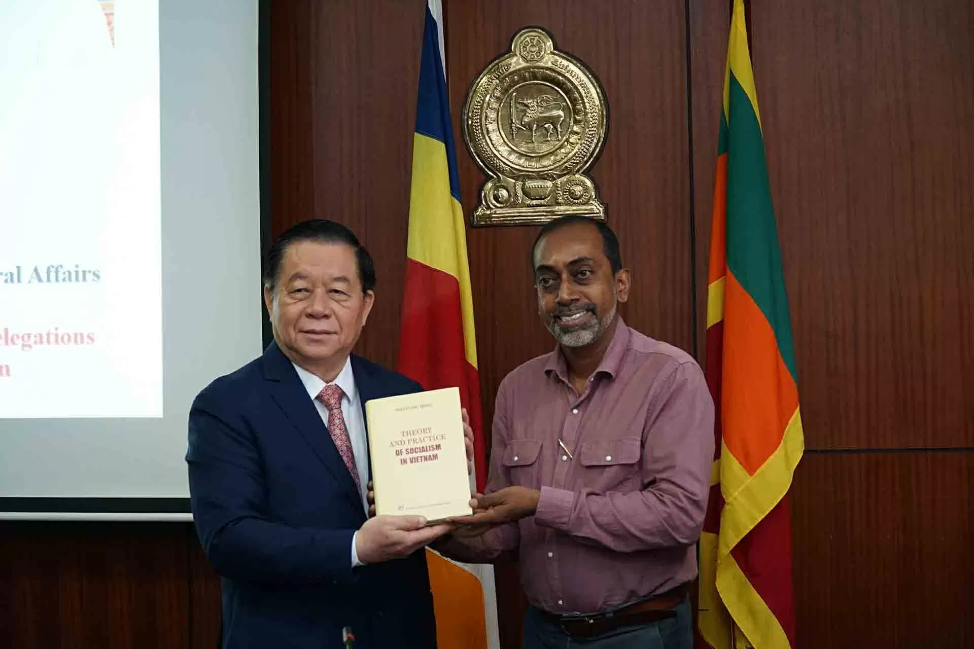 Đoàn đại biểu Đảng Cộng sản Việt Nam thăm và làm việc tại Sri Lanka