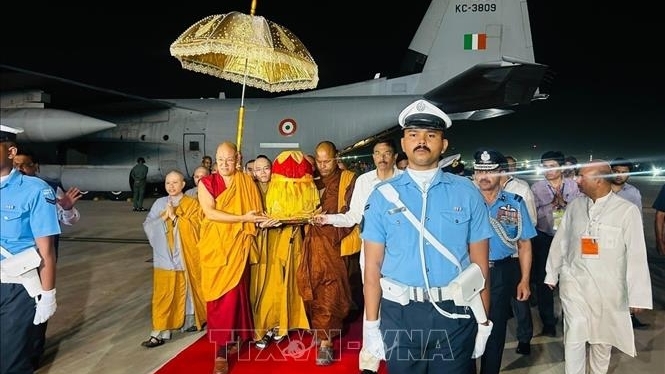 Hành trình hành hương lịch sử của Xá lợi Đức Phật: Mốc son trong quan hệ hữu nghị Việt Nam-Ấn Độ