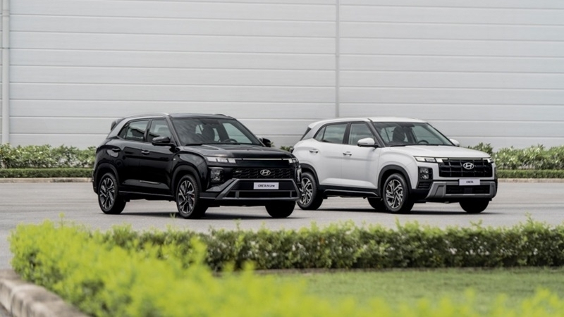 Cận cảnh Hyundai Creta 2025 ra mắt tại Việt Nam, giá từ 599 triệu