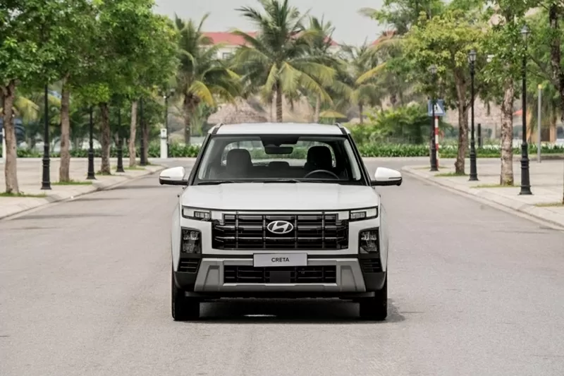 Creta 2025 được làm mới đáng kể về thiết kế ngoại thất 