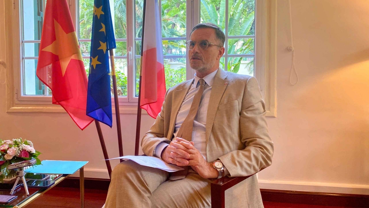 Đại sứ Olivier Brochet: Pháp và Việt Nam có nhiều quan điểm tương đồng về các vấn đề đại dương