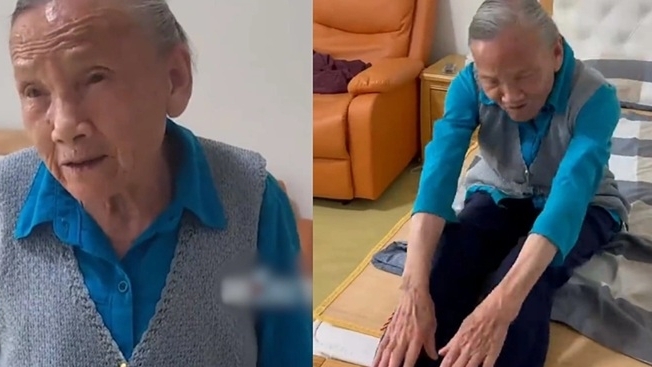 Trung Quốc: Cụ bà 92 tuổi tập gập bụng và chống đẩy hằng ngày