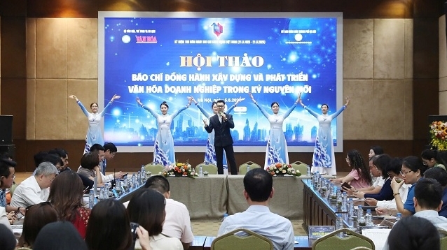 Báo chí đồng hành xây dựng và phát triển văn hóa doanh nghiệp trong kỷ nguyên mới