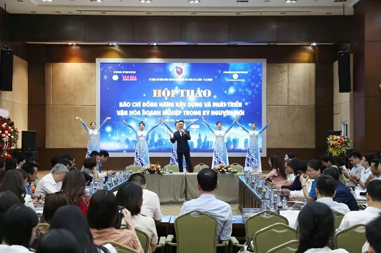 Diễn đàn truyền cảm hứng về các giá trị văn hóa doanh nghiệp Báo chí đồng hành xây dựng và phát triển văn hóa doanh nghiệp trong kỷ nguyên mới