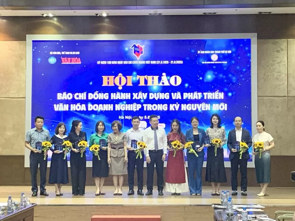 Báo chí đồng hành xây dựng và phát triển văn hóa doanh nghiệp trong kỷ nguyên mới