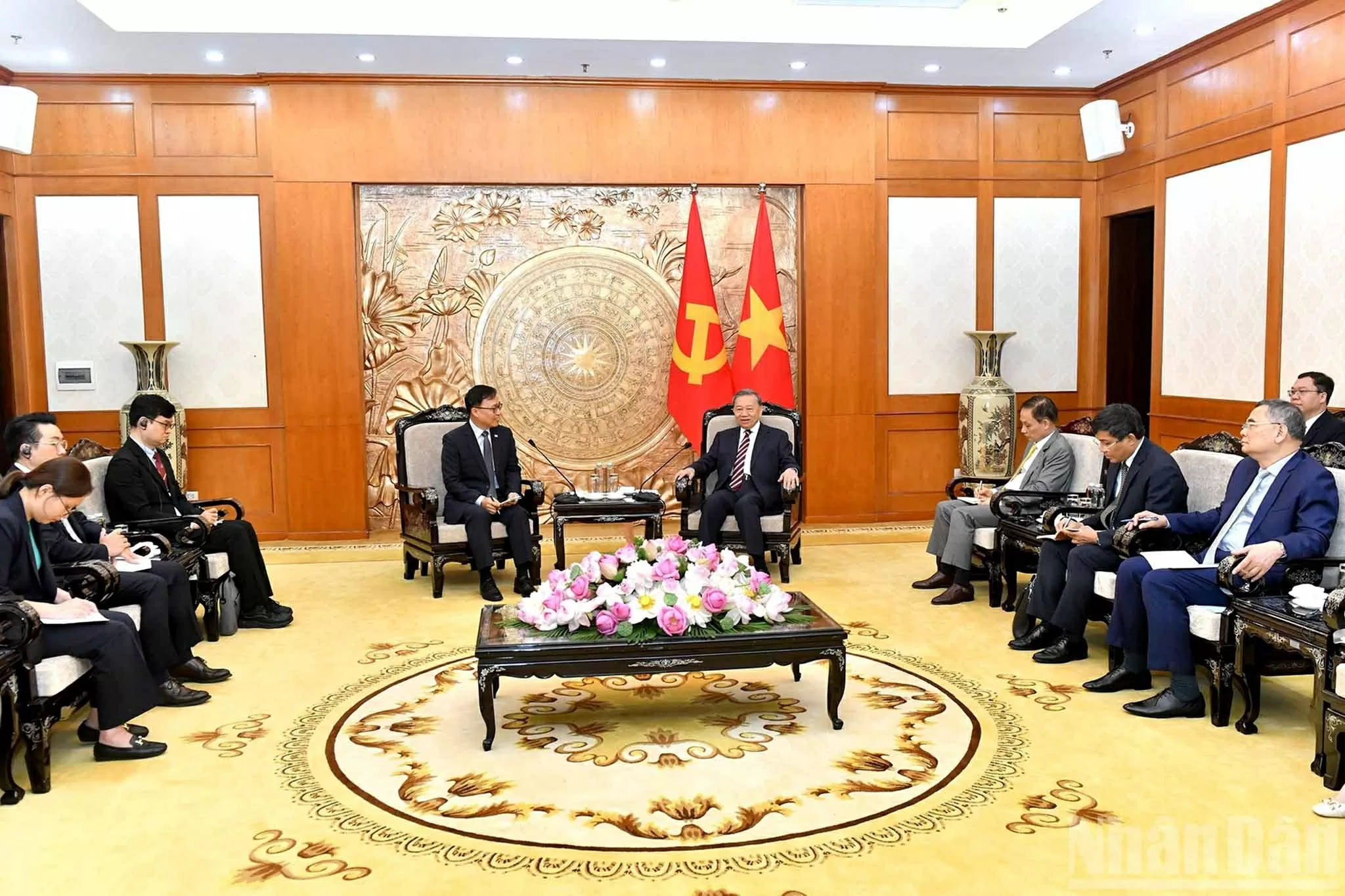 Tổng Bí thư Tô Lâm tiếp Đại sứ Hàn Quốc tại Việt Nam Choi Young Sam Tổng Bí thư Tô Lâm tiếp Đại sứ Hàn Quốc tại Việt Nam Choi Young Sam