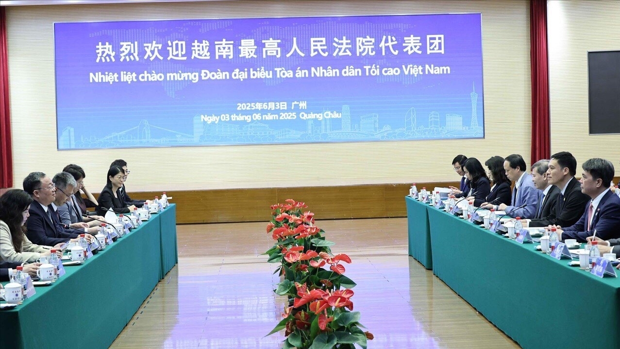 Việt Nam-Trung Quốc tăng cường hợp tác, ứng dụng công nghệ trong lĩnh vực tư pháp