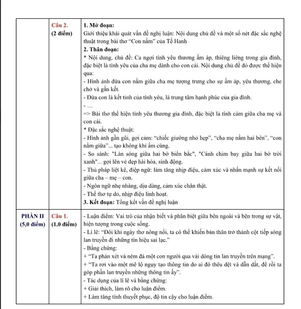 Đề Văn thi vào lớp 10 của TP HCM
