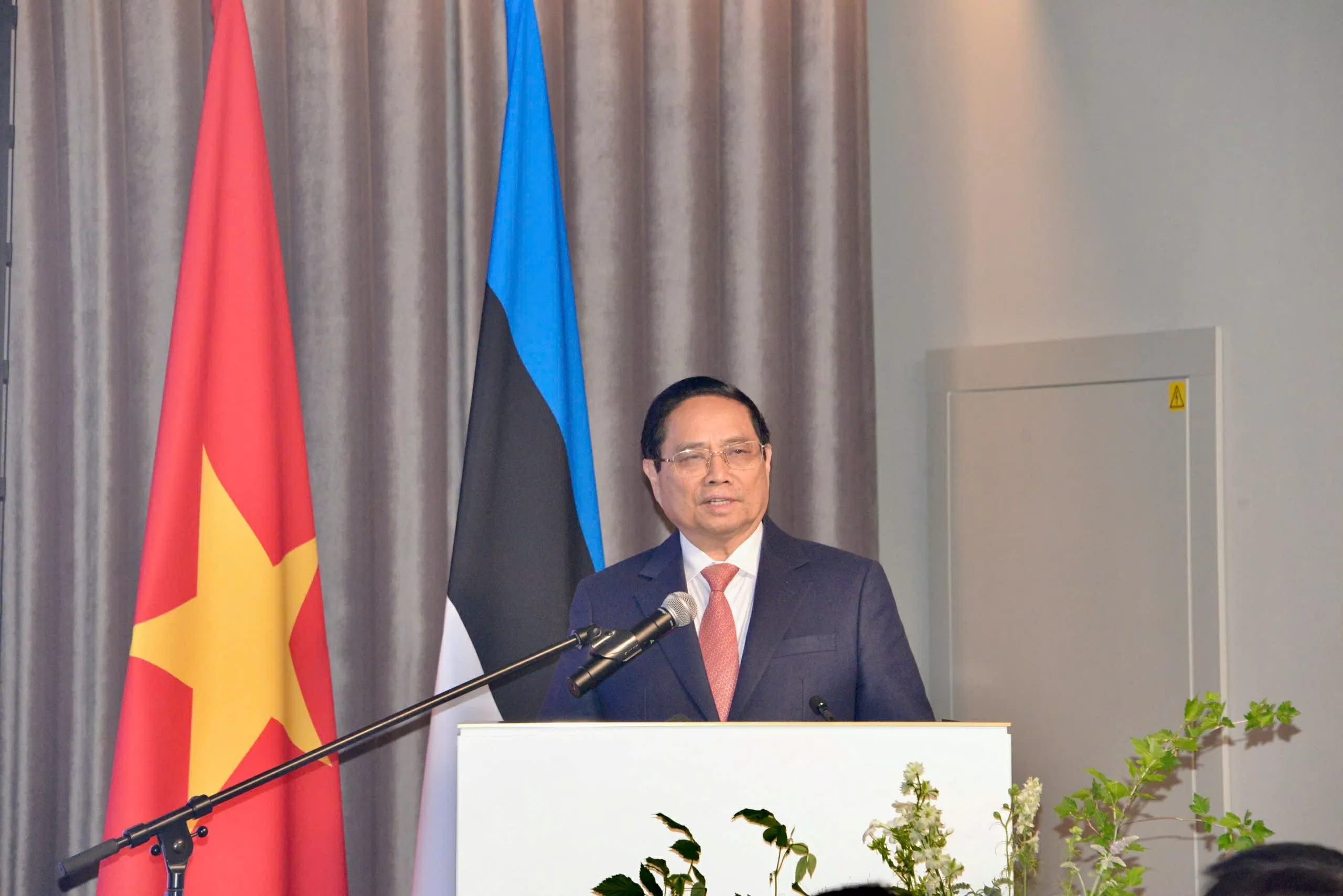 Thủ tướng Phạm Minh Chính thăm Estonia