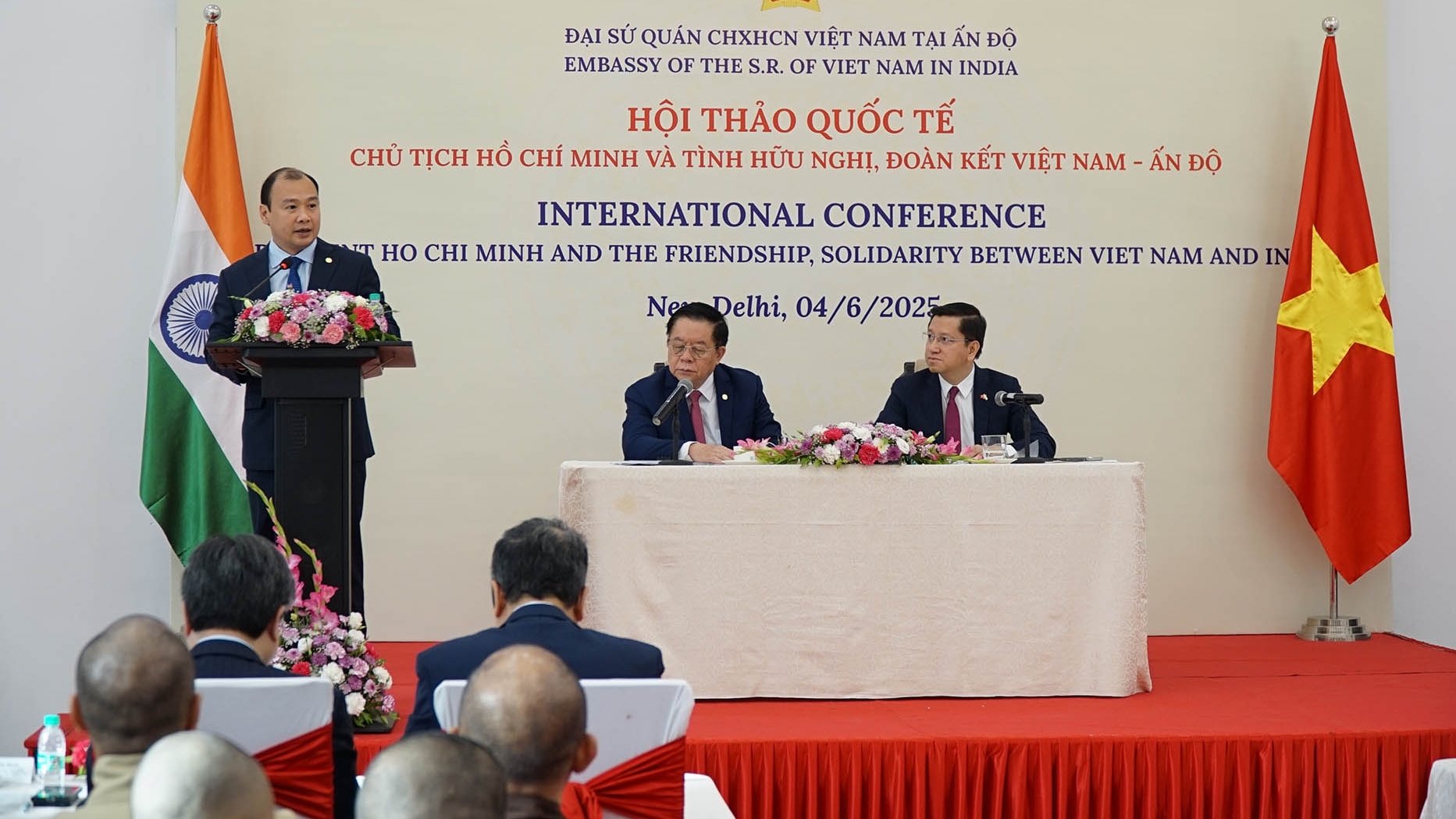 Hội thảo quốc tế ‘Chủ tịch Hồ Chí Minh và tình hữu nghị, đoàn kết Việt Nam-Ấn Độ’