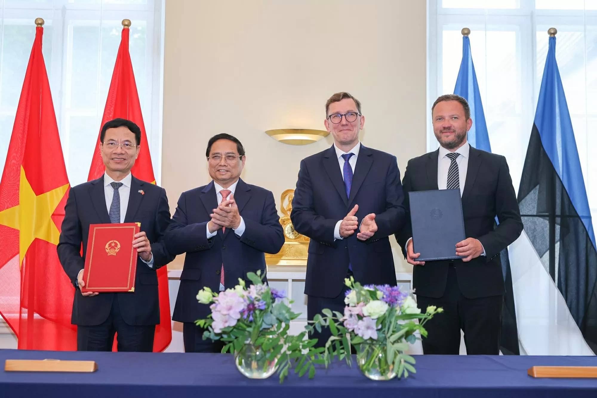 Những hình ảnh của Thủ tướng Phạm Minh Chính và Phu nhân tại Estonia Những hình ảnh của Thủ tướng Phạm Minh Chính và Phu nhân tại Estonia