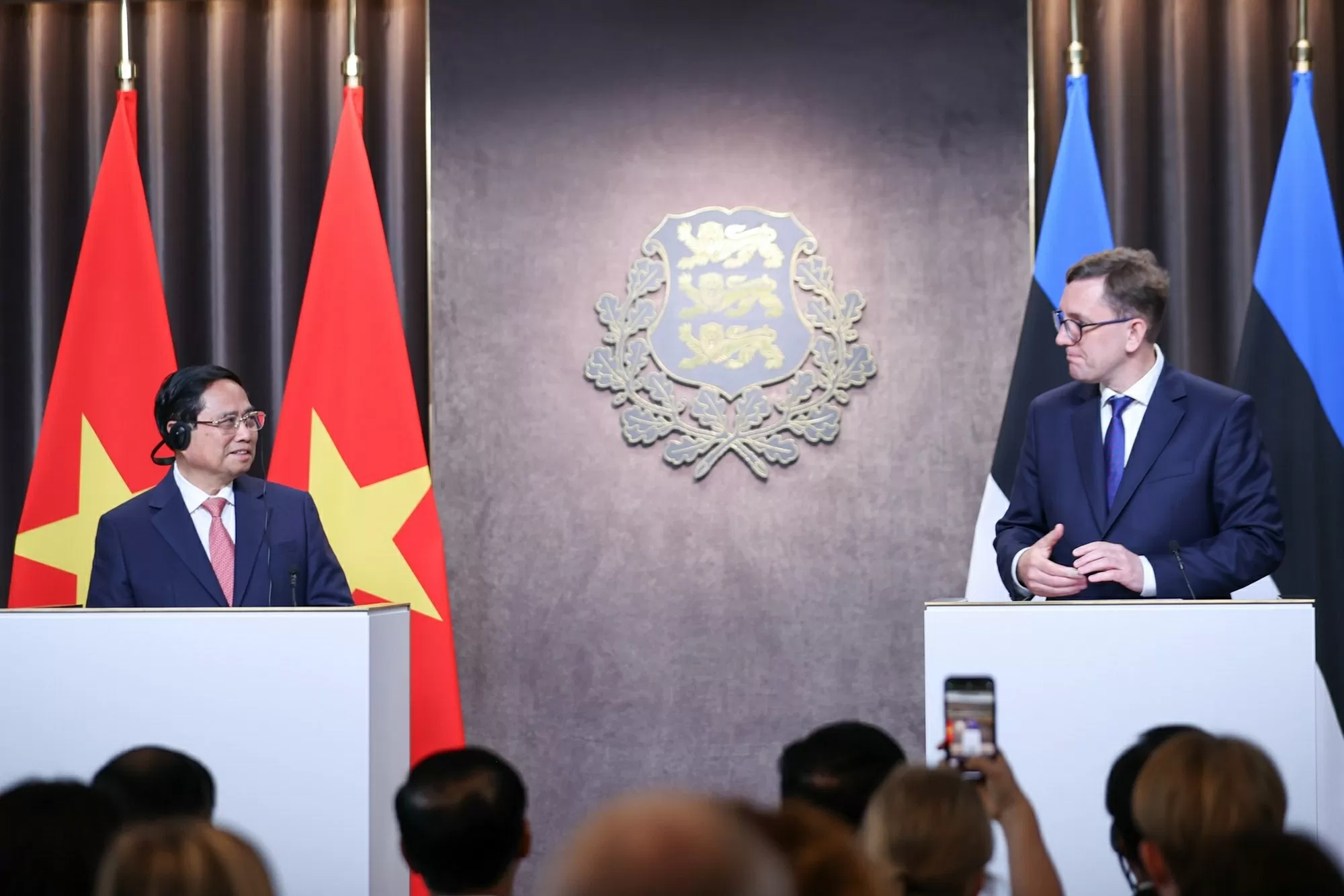 Những hình ảnh của Thủ tướng Phạm Minh Chính và Phu nhân tại Estonia Những hình ảnh của Thủ tướng Phạm Minh Chính và Phu nhân tại Estonia