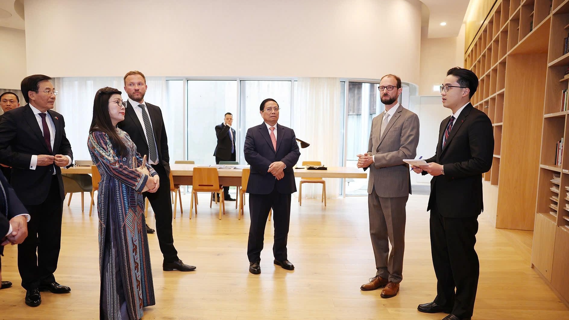 Thủ tướng Phạm Minh Chính và Phu nhân thăm Trung tâm Arvo Pärt, biểu tượng văn hóa nổi bật của Estonia