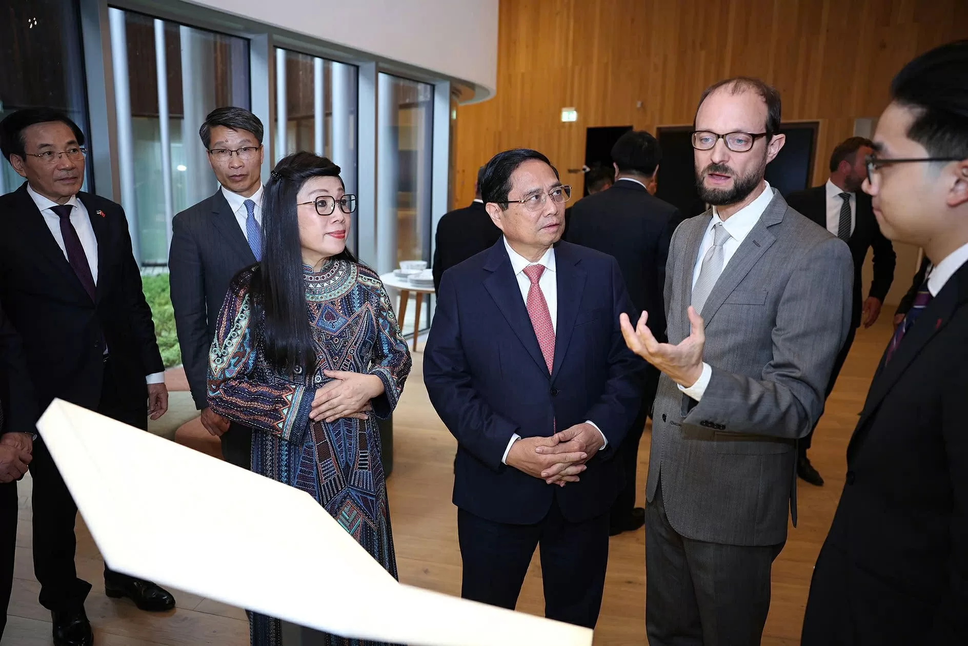 Thủ tướng Phạm Minh Chính và Phu nhân thăm Trung tâm Arvo Pärt - biểu tượng văn hóa nổi bật của Estonia