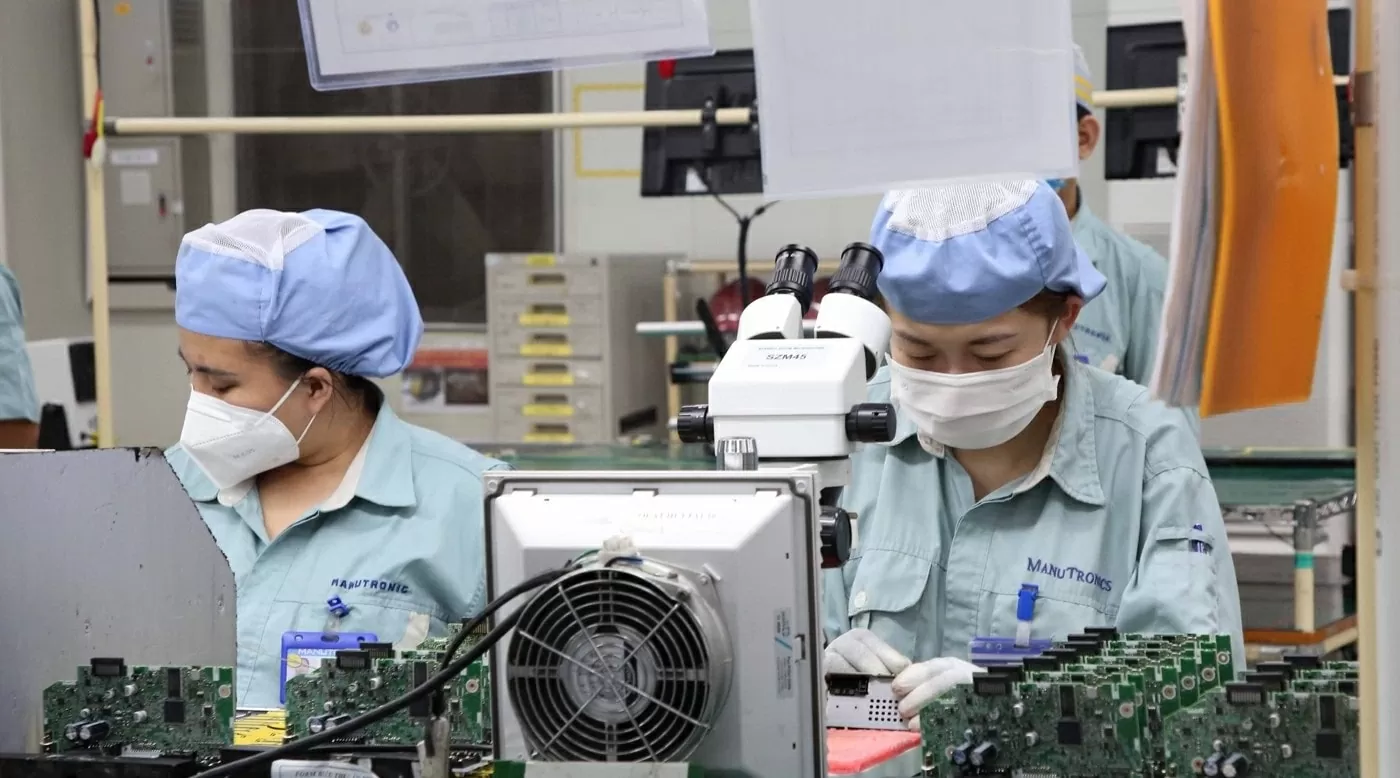 Sản xuất tại Công ty Cổ phần Manutronics Việt Nam (KCN Tiên Sơn). (Nguồn: Cổng Thông tin điện tử Bắc Ninh)