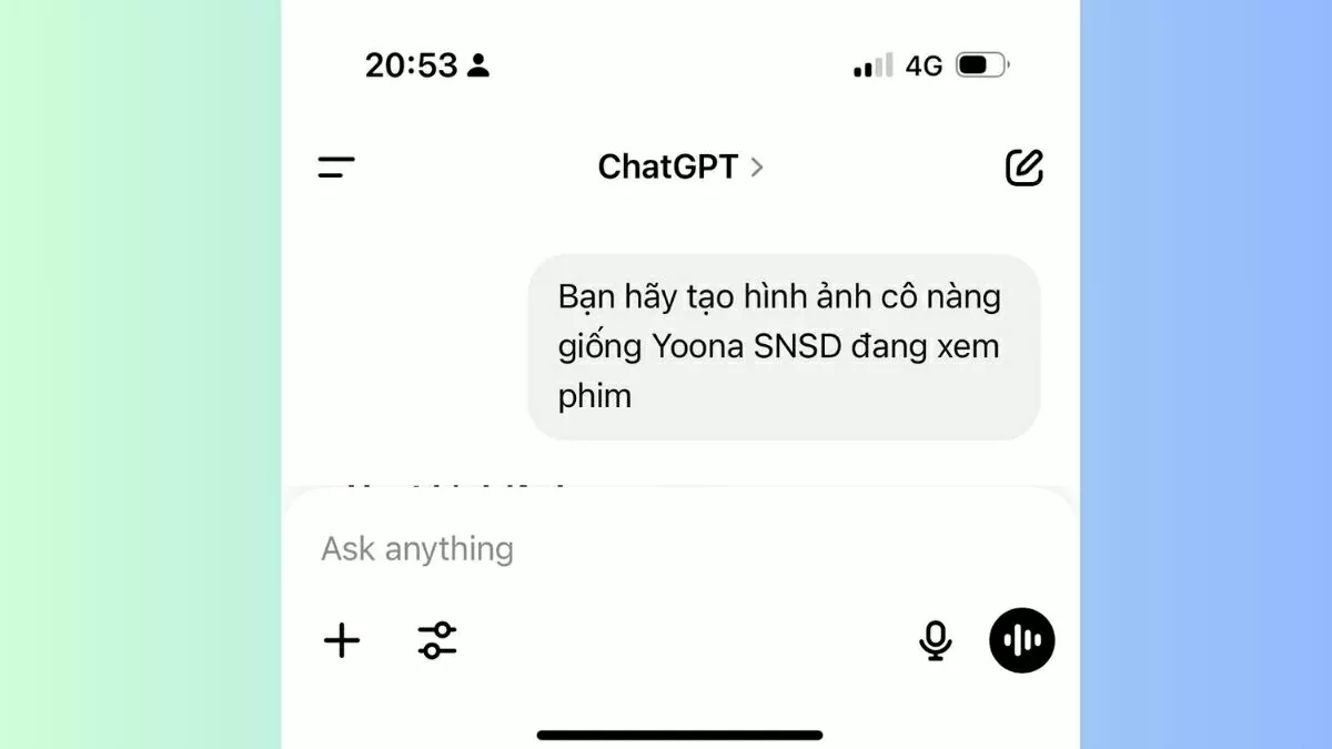 Gõ câu lệnh mô tả hình ảnh. Gõ câu lệnh mô tả hình ảnh.