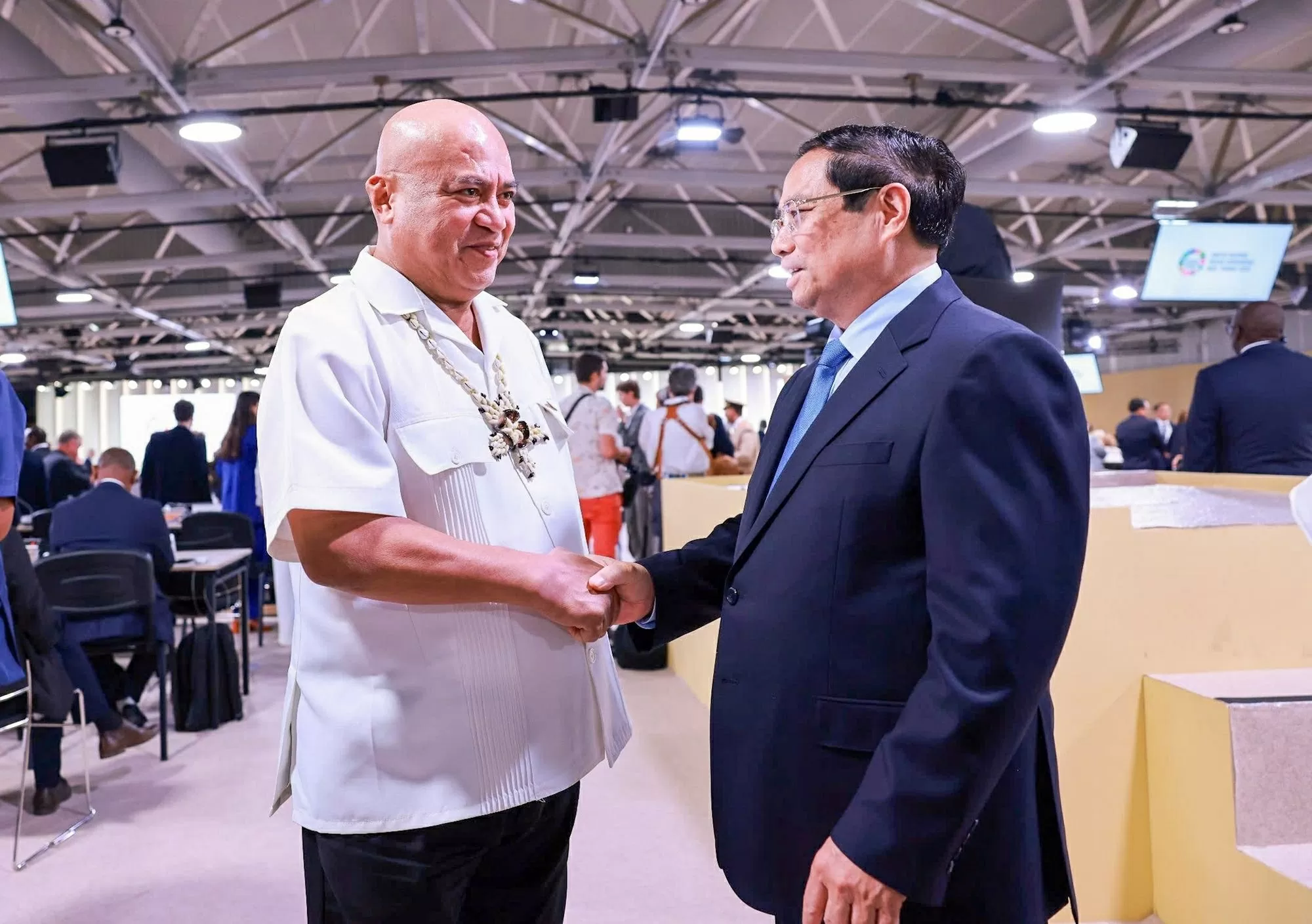 Thủ tướng gặp Thủ tướng Tavalu