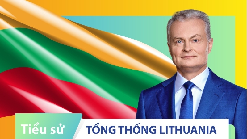 Tiểu sử Tổng thống Lithuania Gitanas Nauseda