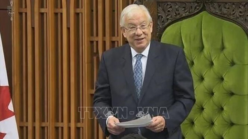 Điện mừng Chủ tịch Hạ viện Canada