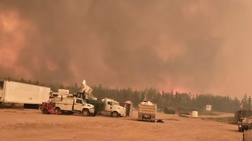 Canada: Cháy rừng lan rộng vùng thảo nguyên, sơ tán dân cư khu vực hẻo lánh